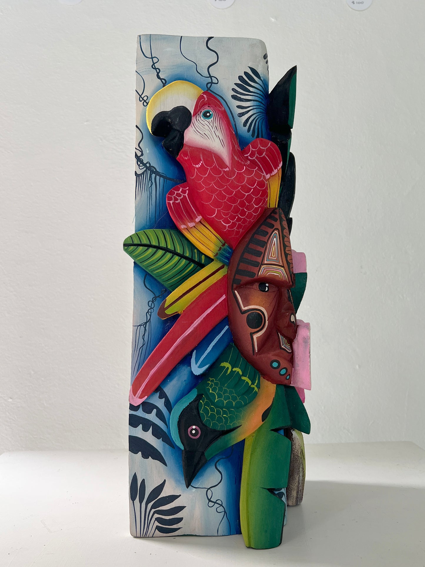 Tótem Boruca con aves - Caish ^ Can